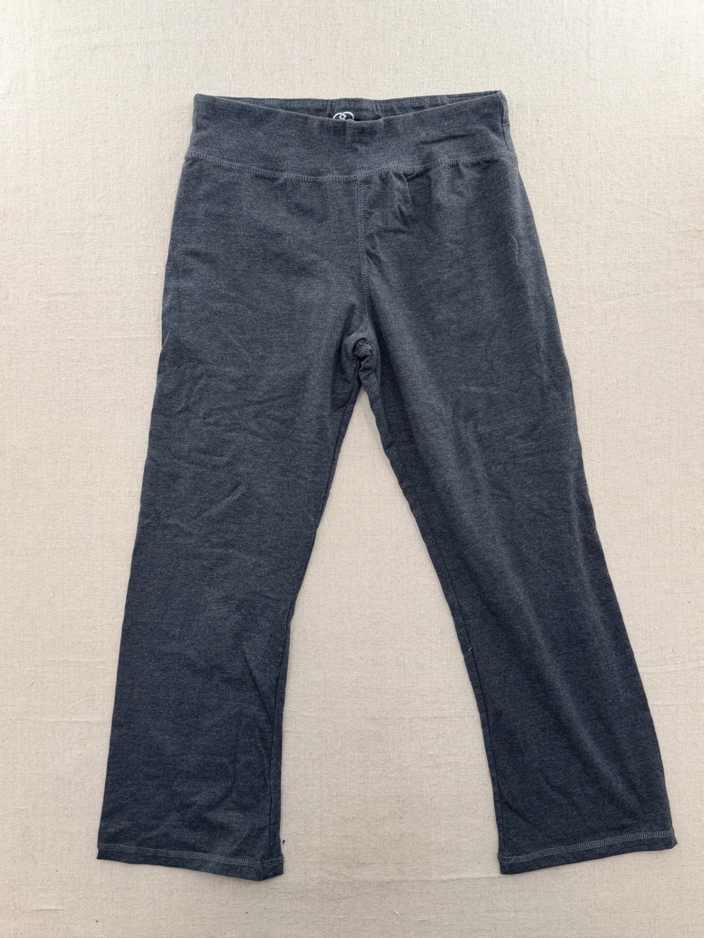 Daisy Fuentes Charcoal Black Knit Leggings